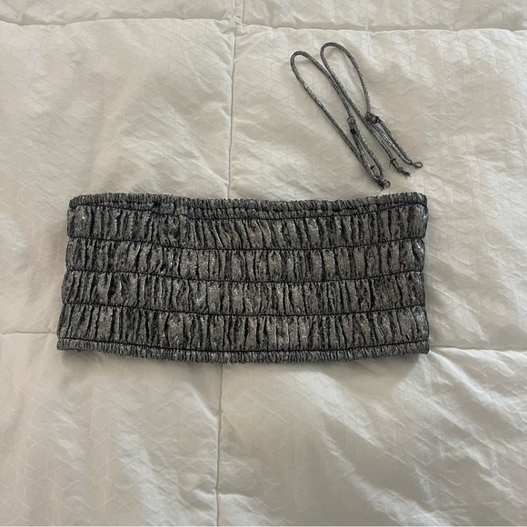 Future Collective Silver Skirt and Top - Picture 6 of 10